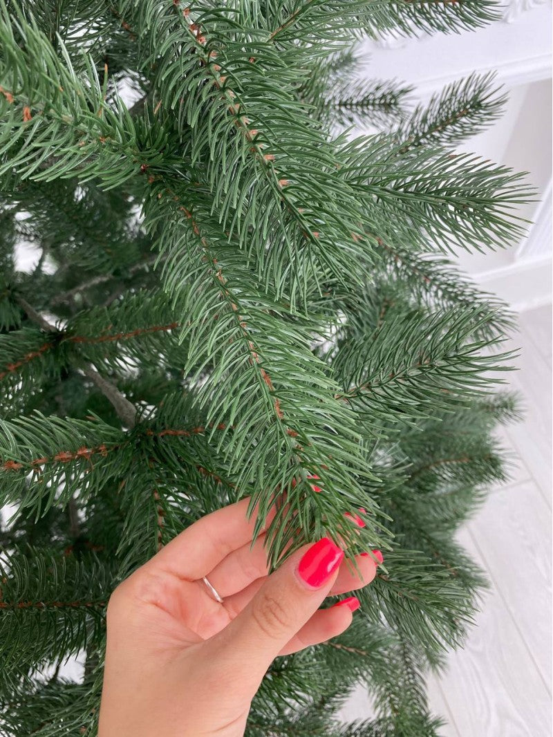 Ялинка литая штучна Буковельська зелена