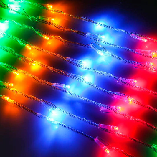 Гірлянда Водоспад 3х2м 320 LED (штора, кольорова)