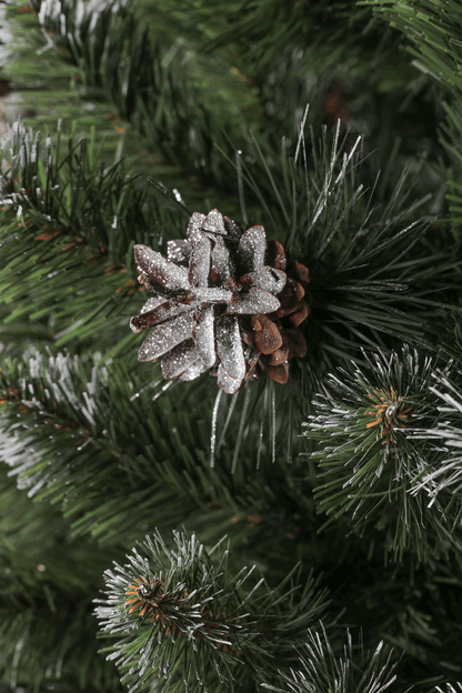 Штучна ялинка з шишками